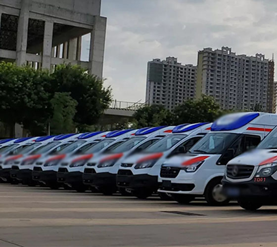 新县服务车队展示